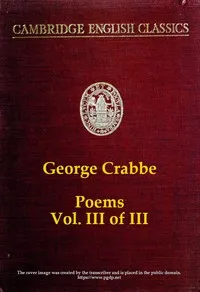 George Crabbe: Poems, Volume 3 (of 3) — George Crabbe cover