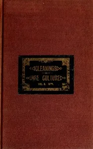 Gleanings in Bee Culture, Vol. III. No. 3 cover