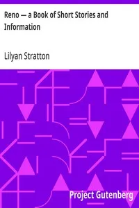 Reno — a Book of Short Stories and Information — Lilyan Stratton cover