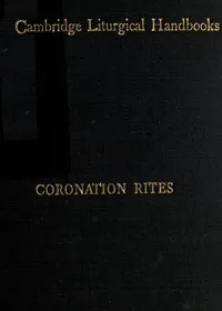 Coronation Rites — Reginald Maxwell Woolley cover