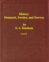 History of Denmark, Sweden, and Norway, Vol. 2 (of 2) cover
