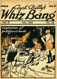 Captain Billy's Whiz Bang, Vol. 2, No. 22, July, 1921: America's Magazine of Wit, Humor and Filosophy — Various cover