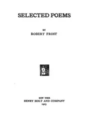 Selected Poems — Robert Frost cover