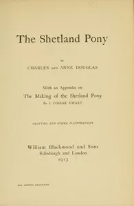 The Shetland Pony — Charles Douglas cover