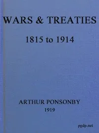 Wars & Treaties, 1815 to 1914 cover