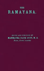 The Rāmāyana, Volume 3. Yuddhakāndam — Valmiki cover