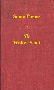 Some Poems — Walter Scott cover