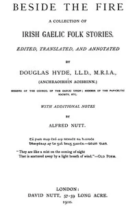 Beside the Fire: A collection of Irish Gaelic folk stories cover