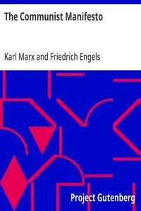 The Communist Manifesto — Karl Marx cover