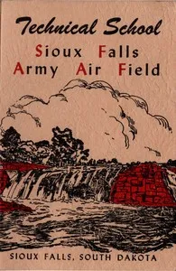 Technical School, Sioux Falls Army Air Field — Northwestern Bell Telephone Company cover