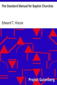 The Standard Manual for Baptist Churches — Edward T. (Edward Thurston) Hiscox cover