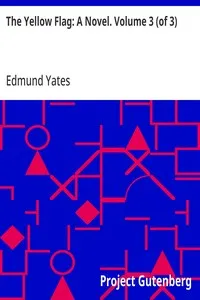 The Yellow Flag: A Novel. Volume 3 (of 3) — Edmund Yates cover