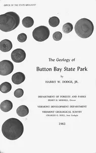 The Geology of Button Bay State Park — Harry W. Dodge cover