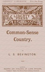 Common-Sense Country — L. S. (Louisa Sarah) Bevington cover