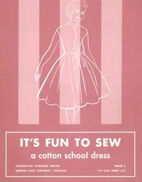 It's Fun to Sew a Cotton School Dress — Theta Johnson cover