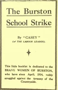 The Burston School Strike — Casey cover