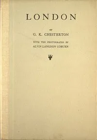 London — G. K. (Gilbert Keith) Chesterton cover