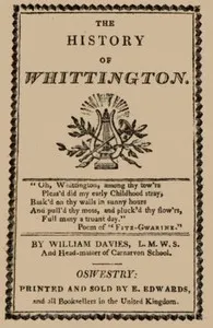 The History of Whittington — William, Head-master of Carnarvon School Davies cover