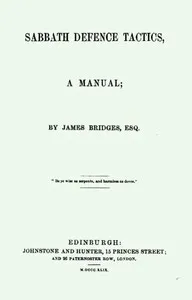Sabbath Defence Tactics: a manual — James Bridges cover