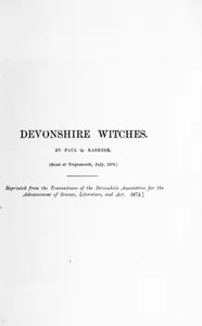 Devonshire Witches — Paul Q. (Paul Quick) Karkeek cover
