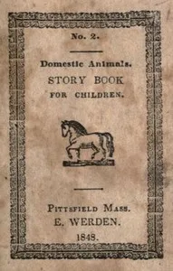 Domestic animals: a story book for children cover