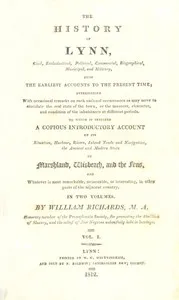 The History of Lynn, Vol. 1 [of 2] cover