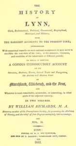 The History of Lynn, Vol. 2 [of 2] — William Richards cover