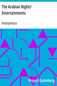 The Arabian Nights' Entertainments — Anonymous cover