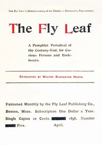 The Fly Leaf, No. 5, Vol. 1, April 1896 cover