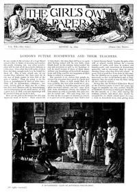 The Girl's Own Paper, Vol. XX, No. 1025, August 19, 1899 — Various cover