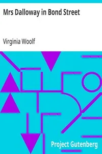Mrs Dalloway in Bond Street — Virginia Woolf cover