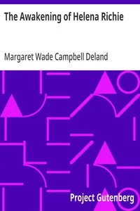 The Awakening of Helena Richie — Margaret Wade Campbell Deland cover