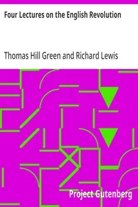 Four Lectures on the English Revolution cover