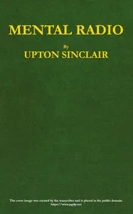 Mental Radio — Upton Sinclair cover