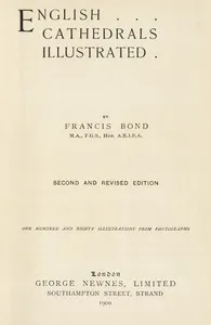 English Cathedrals Illustrated: Second and Revised Edition cover
