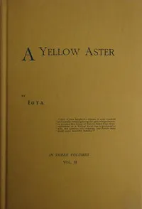 A Yellow Aster, Volume 2 (of 3) — Mannington, Mrs. Caffyn cover