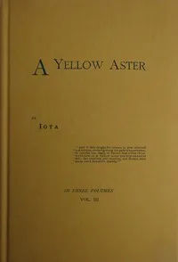 A Yellow Aster, Volume 3 (of 3) — Mannington, Mrs. Caffyn cover