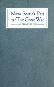 Nova Scotia's Part in the Great War cover