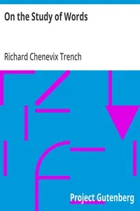 On the Study of Words — Richard Chenevix Trench cover