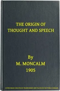 The Origin of Thought and Speech cover