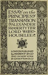 Essay on the Principles of Translation cover