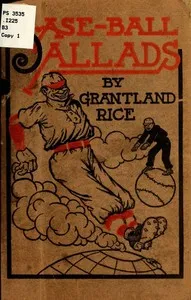 Base-ball Ballads — Grantland Rice cover