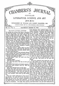 Chambers's Journal of Popular Literature, Science, and Art, Fifth Series, No. 11, Vol. I, March 15, 1884 — Various cover