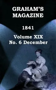 Graham's Magazine, Vol. XIX, No. 6, December 1841 — Various cover