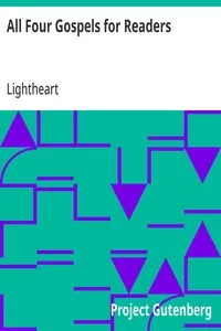 All Four Gospels for Readers — Anonymous cover