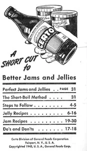 Certo: A Short Cut to Better Jams and Jellies cover