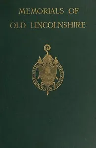 Memorials of Old Lincolnshire cover