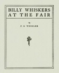 Billy Whiskers at the Fair — Frances Trego Montgomery cover