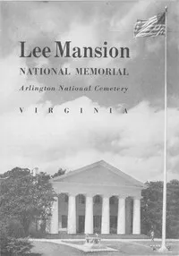 Lee Mansion National Memorial, Arlington, Virginia (1953) — United States. National Park Service cover