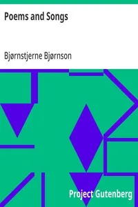 Poems and Songs — Bjørnstjerne Bjørnson cover